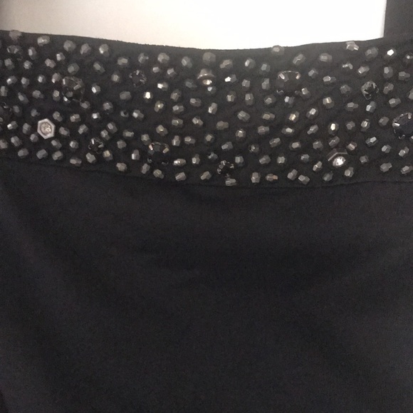 LBD with rhinestone gems with zipper in back - Picture 2 of 3